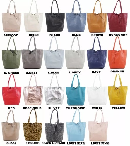 Borsa shopper donna morbida