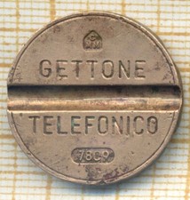 Italian telephone token - italian,