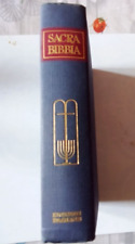 Libro “La Sacra Bibbia” edizioni Paoline 1962 firmato