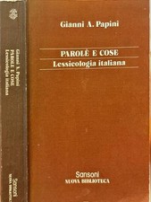 Parole cose papini - parole,