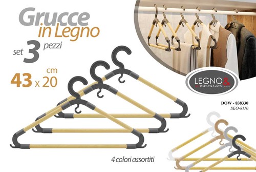 Grucce appendiabiti armadio - 3,