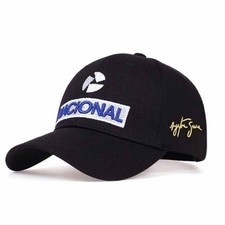 Cappello Berretto Baseball Legend Ayrton Senna Nero Regolabile Uomo/Donna Regalo UK