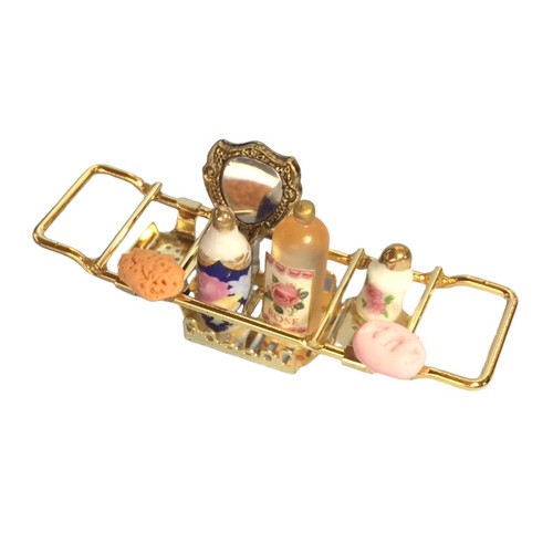 Dolls house bath bridge with - dolls,