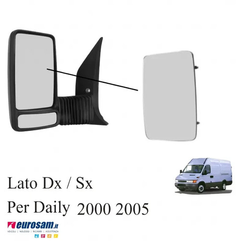 Iveco vetro specchio - vetro,