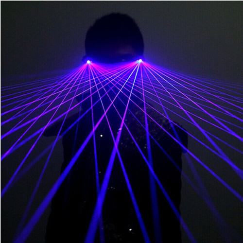 Occhiali laser led