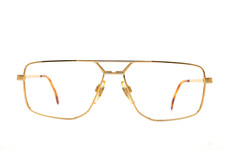 ? occhiali vintage Alberto Puccini 514 58 oro montatura 1980s ?Uomo