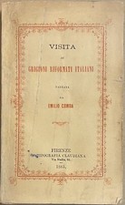Comba Emilio Visita ai Grigioni riformati italiani 1884