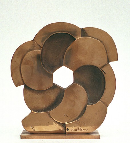 Scultura bronzo pietro - in,