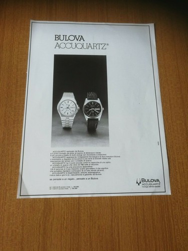 1973 bulova accuquartz acciaio - accuquartz,