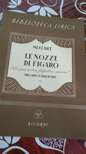 Spartito opera canto - spartito,