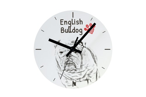 Bulldog inglese orologio - , con