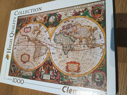 Puzzle clementoni mappa del - puzzle,