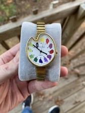 RARO OROLOGIO PALETTE PITTORE Pierre Nicol vintage batteria nuova FUNZIONA!
