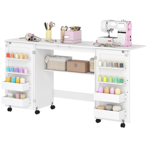 Homcom tavolo cucito - homcom, da