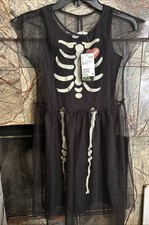 H&M Vestito Ossa Scheletro