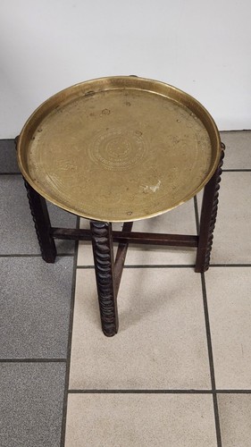 Antico tavolo ottone - in,