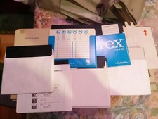 Computer portatile Vintage Sharp PC-7000, con dischetti, gioco degli scachi