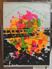 BRUNO CONTENOTTE LITOGRAFIA TENERIFE DI RESTANY misura cm 50 x 70 1981