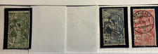 Timbres de Suisse N°86 à 88