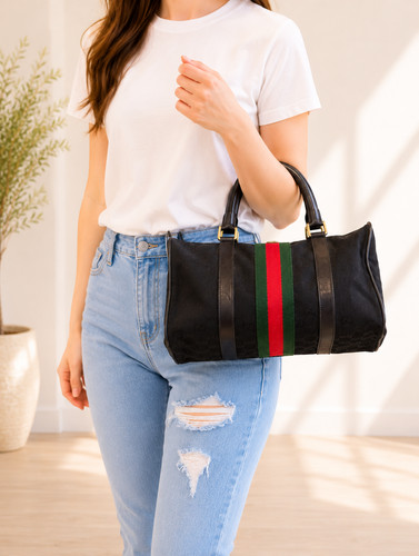 Vintage gucci canvas sherry - vintage,