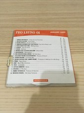 Pro Latino 01 for dj Use Only _ CD Compilation PROMO_Pausini Negramaro RARO! UK 