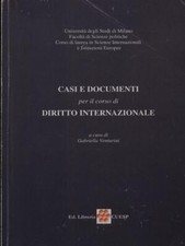 CASI E DOCUMENTI PER IL CORSO DI DIRITTO INTERNAZIONALE SCIENZE SOCIALI