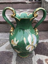 Ceramica Italiana Del ‘900 : Sesto Fiorentino - Fantechi splendido Vaso Verde