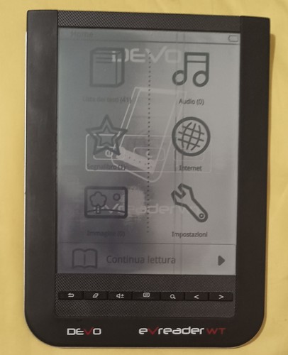 Lettore ebook reader devo - lettore,