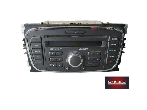 Radio ford 6000cd 7m5t18c815ba - 6000cd,