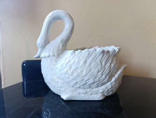 Vaso fiori design cigno - da,