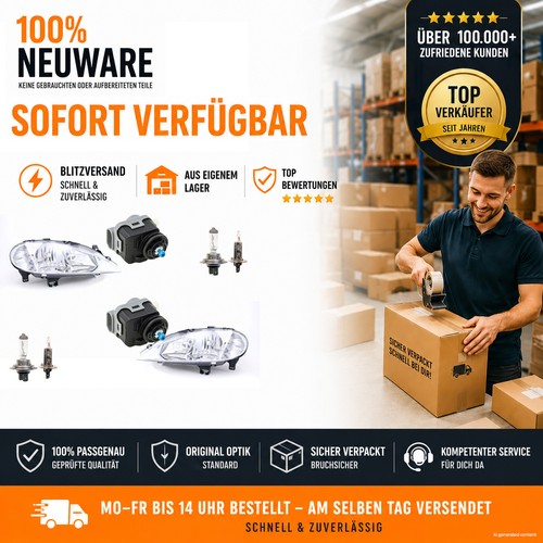 Set fari anteriori halogen - set,