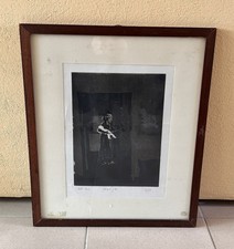 Quadro Tecnica Acquaforte Artista Carlo Leoni “La Madre” Tiratura 5/40 Anno 1978