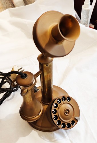 Telefono antico candeliere - antico,