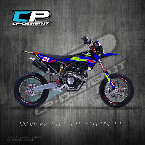 Kit grafiche fluo per - grafiche,