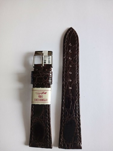 Cinturino pelle coccodrillo - pelle,
