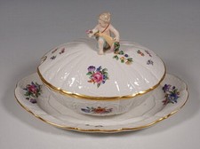 Meissen Lidded Tureen Putto
