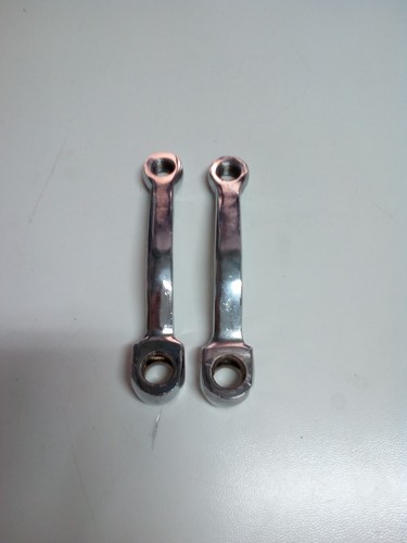 Coppia pedivelle cromate - coppia,