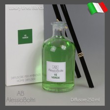 DIFFUSORE PROFUMO CASA AMBIENTE A BASTONCINI 250ML LUXURY TE' VERDE