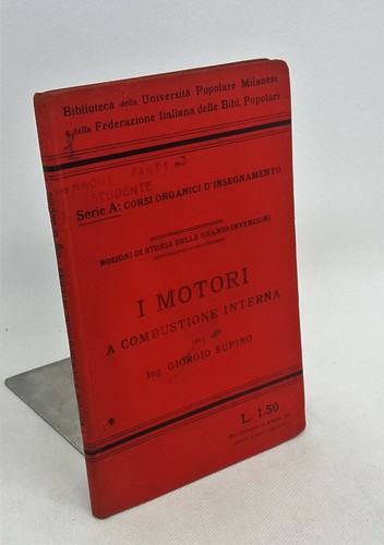 Motori combustione interna - i, a