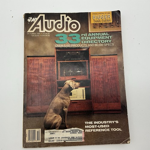 Vtg audio magazine october - audio,