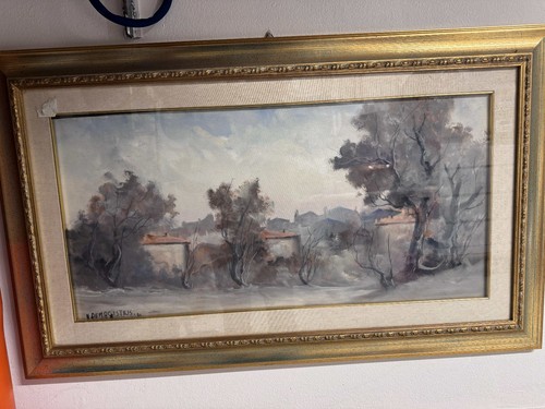 Quadro dipinto olio tela - su,