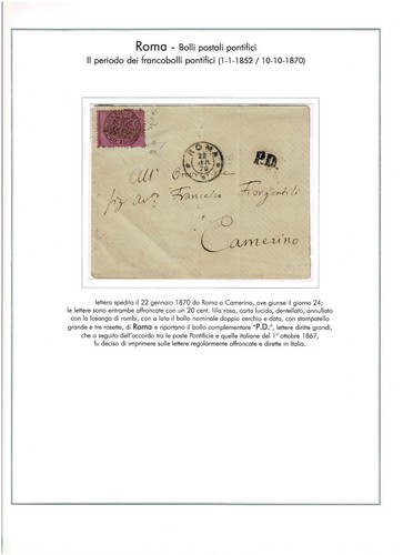 Bolli roma lettera - i,