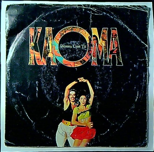 Kaoma donna con vinile 45 - te,