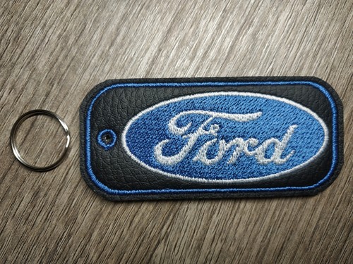 Portachiavi ricamato ford - ricamato,
