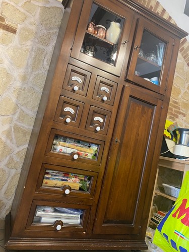 Credenza legno marrone - il,