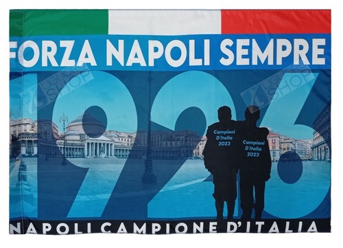 Bandiera forza napoli sempre - napoli,