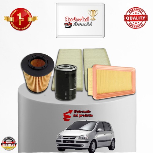 Kit tagliando filtri hyundai - kit,