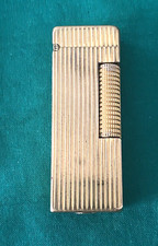 ACCENDINO DUNHILL LAMINATO ORO MADE IN SWITZERLAND FUNZIONANTE