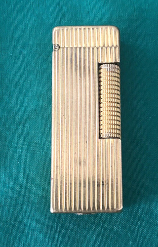 Accendino dunhill laminato - accendino, oro