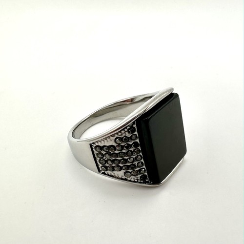 Anello uomo acciaio inox - uomo,